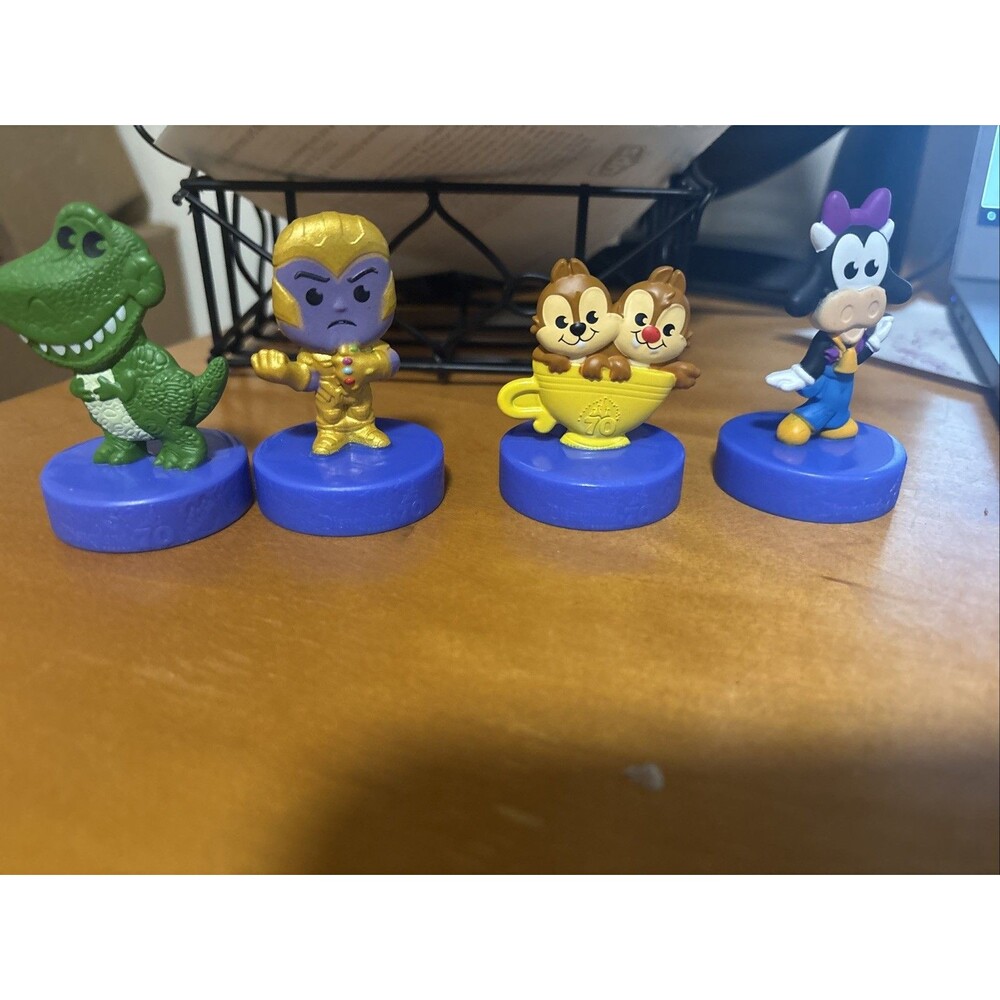 2025 McDonald’s X Disney 70th Anniversary Collectibles Happy Meal Toy Bundle 8